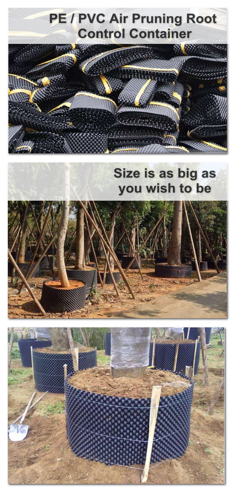 Root Control Bag/Air Pruning container_Jiangsu GrowGreen Agriculture
